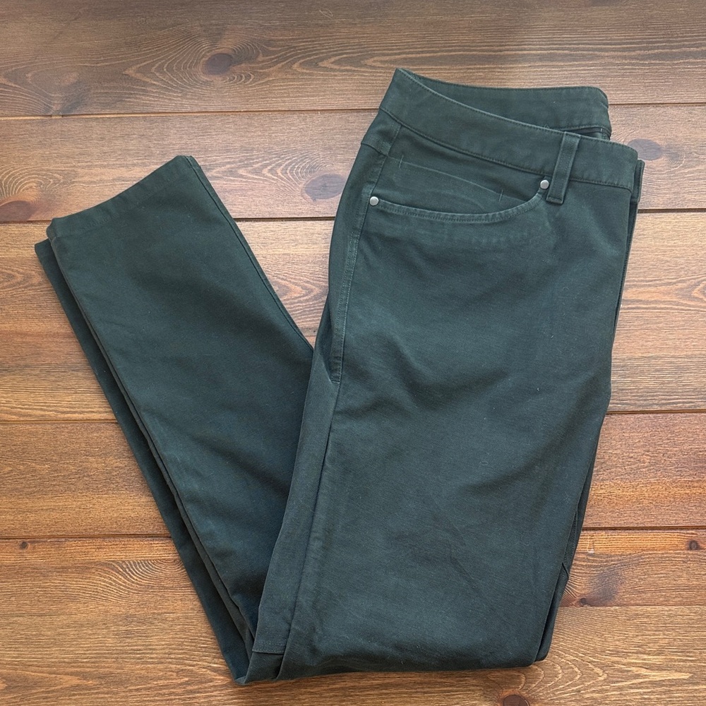 lululemon athletica Utilitech Dark Green Chinos